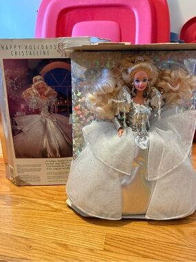 Barbie 1992 Happy Holidays Cristalline Special Edition #1429 Mattel